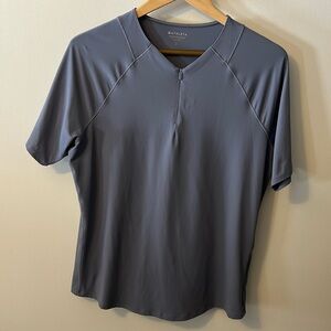 Athleta Sunchaser UPF short sleeve top with zipper